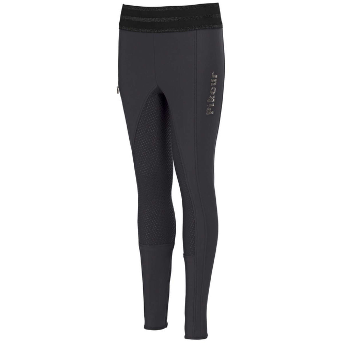 Pikeur Rijlegging Ida Athleisure Full Grip Kinderen Anthracite