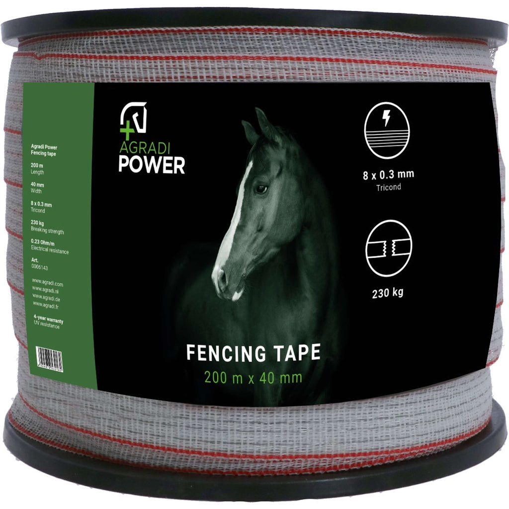 Agradi Power Lint Wit/Rood