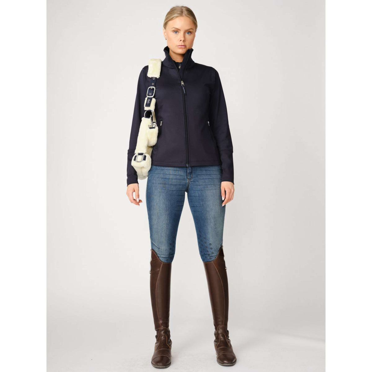 PS of Sweden Vest Mae Navy