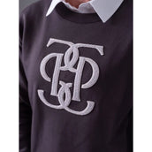 PS of Sweden Sweatshirt Karla Monogram Donkergrijs