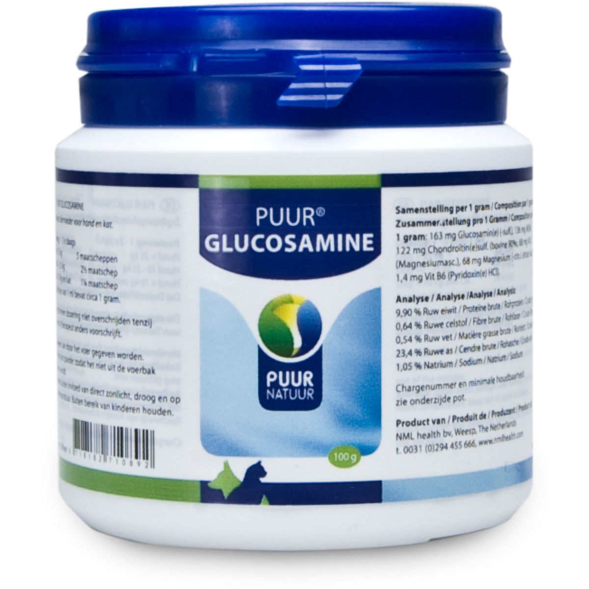 Puur Natuur Glucosamine Extra / Compleet Hond/Kat