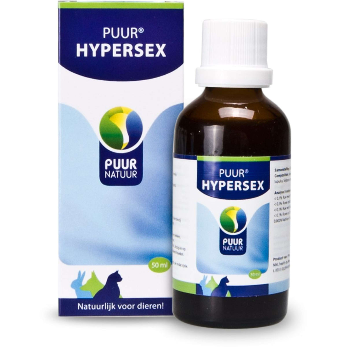 PUUR Hypersex / Geslachtsdrift Hond/Kat/Konijn