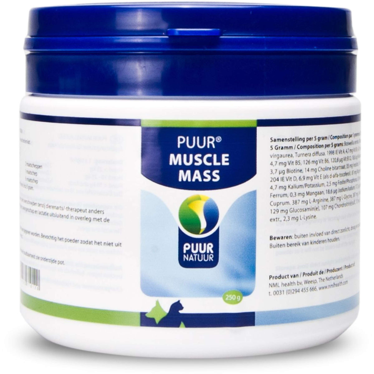 PUUR Muscle Mass / Spieropbouw Hond/Kat