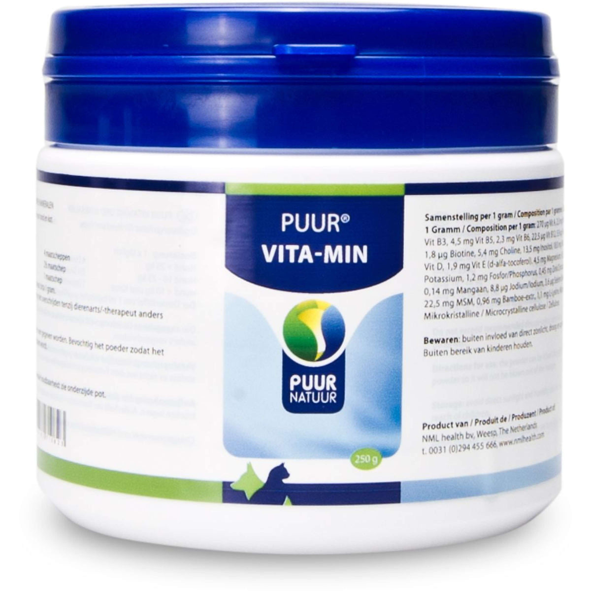 PUUR Vita-min / Vitaminen Mineralen Hond/Kat