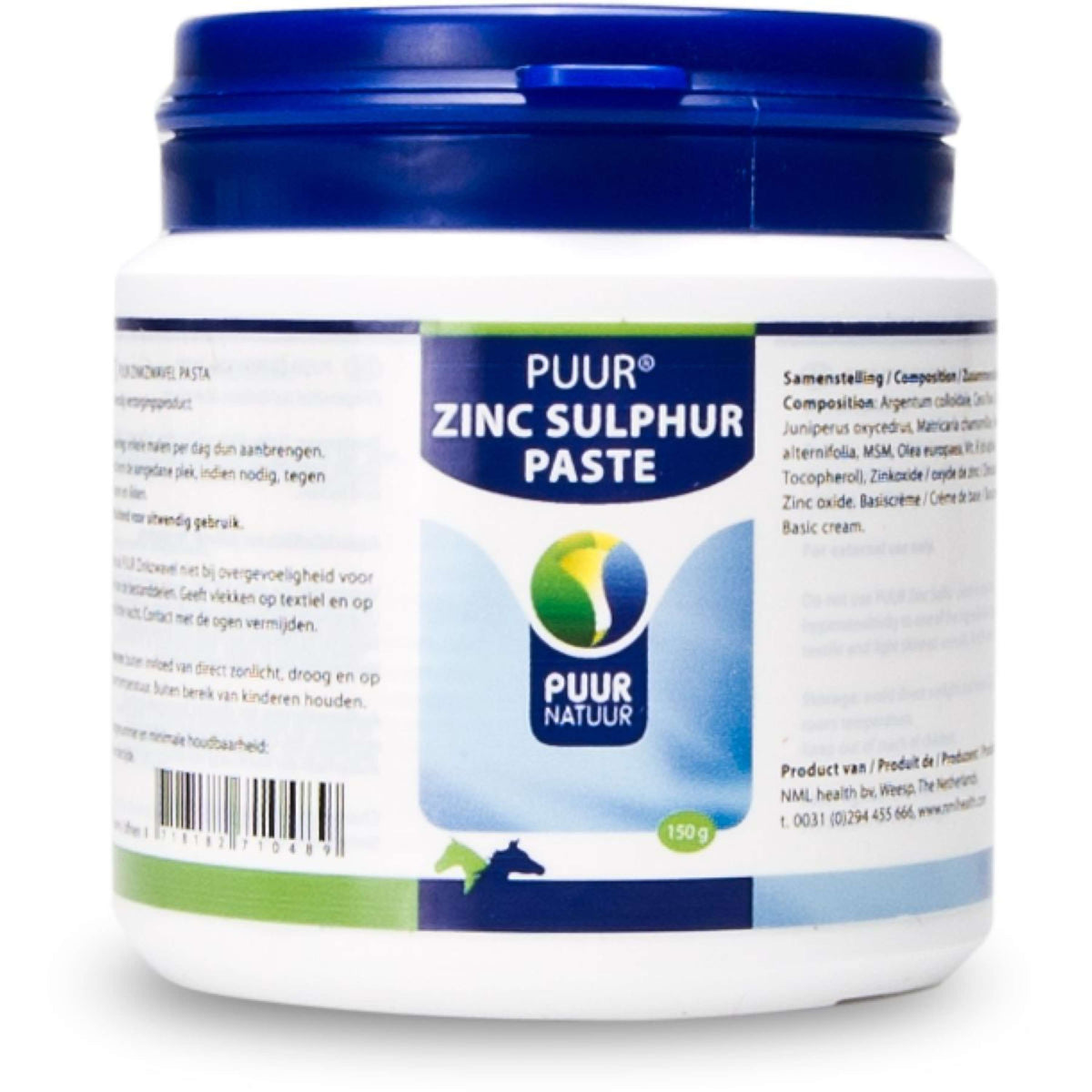 PUUR Zinc Sulphur Paste / Zinkzwavel Paard/Pony