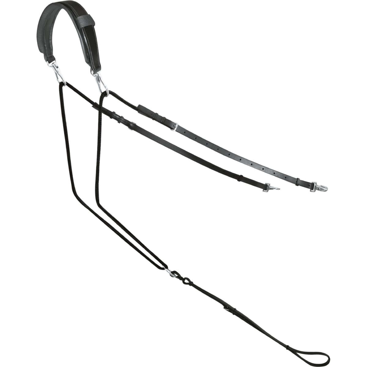 Passier Bijzetteugels Horst Becker Zwart