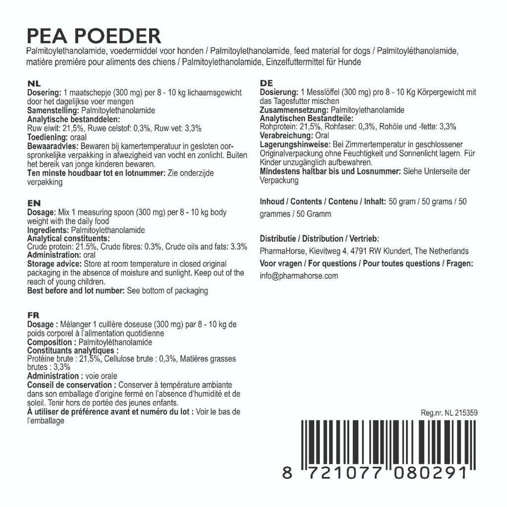 PharmaDog PEA Poeder