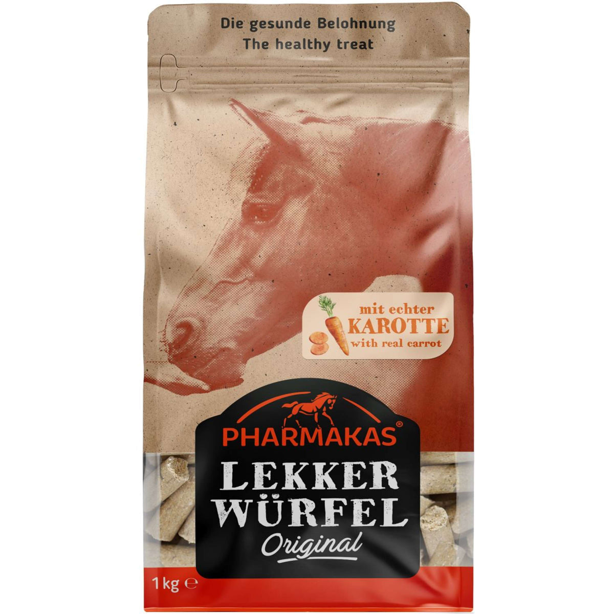 Pharmakas Paarden Snoepjes Lekkerwürfel Wortel