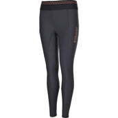 Pikeur Rijlegging Ida Athleisure Full Grip Kinderen Dark Shadow/Rosegold