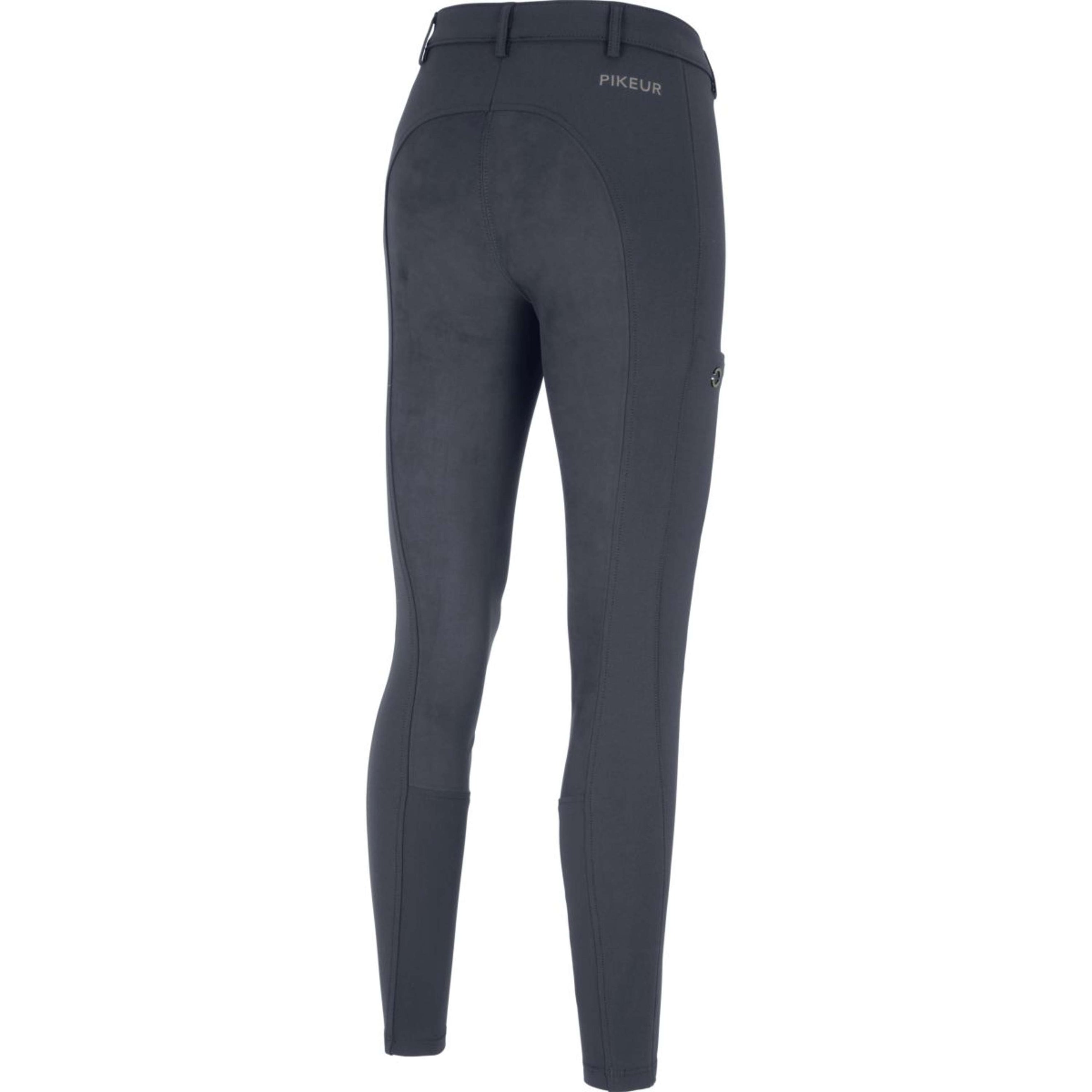 Pikeur Rijbroek New Lugana McCrown Full Grip Midwaist Dark Shadow Pikeur Rijbroek New Lugana McCrown Full Grip Midwaist Dark Shadow