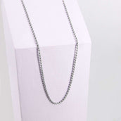 Ponytail&Co Ketting met Bolletjes Staal