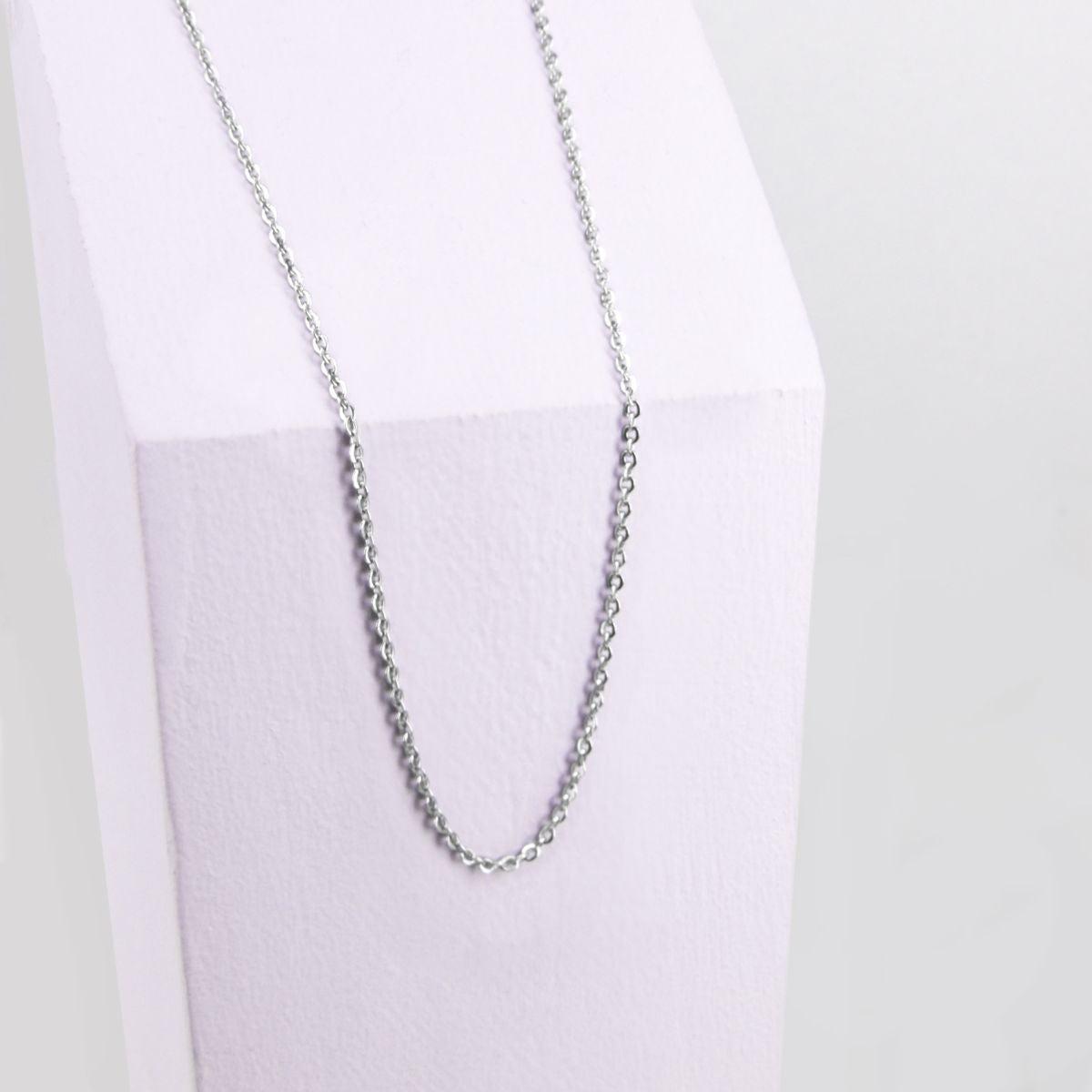 Ponytail&Co Ketting Platte Ovale Schakel Staal