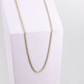 Ponytail&Co Ketting Luxe Ronde Schakel Goud