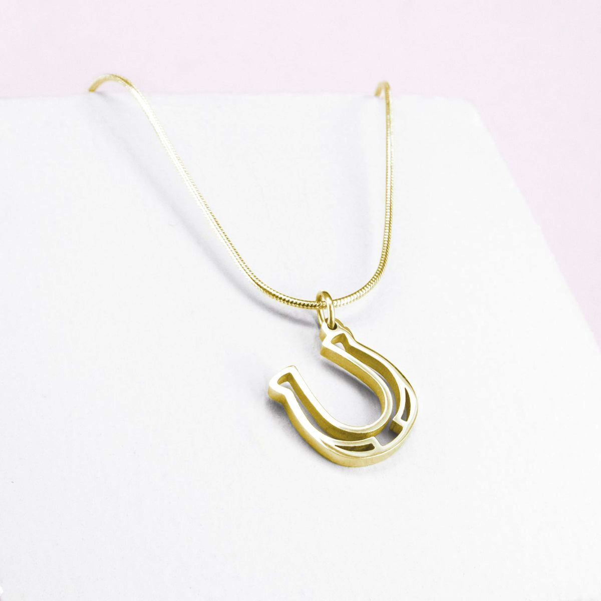 Ponytail&Co Hanger Hoefijzer Goud