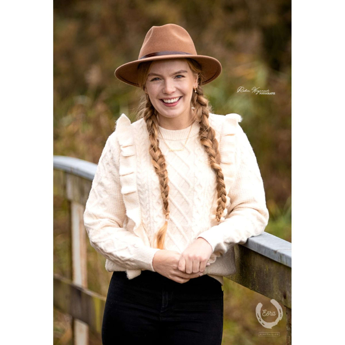 Ponytail&Co Ketting Paardenmeisje Esra de Ruiter Rosé goud