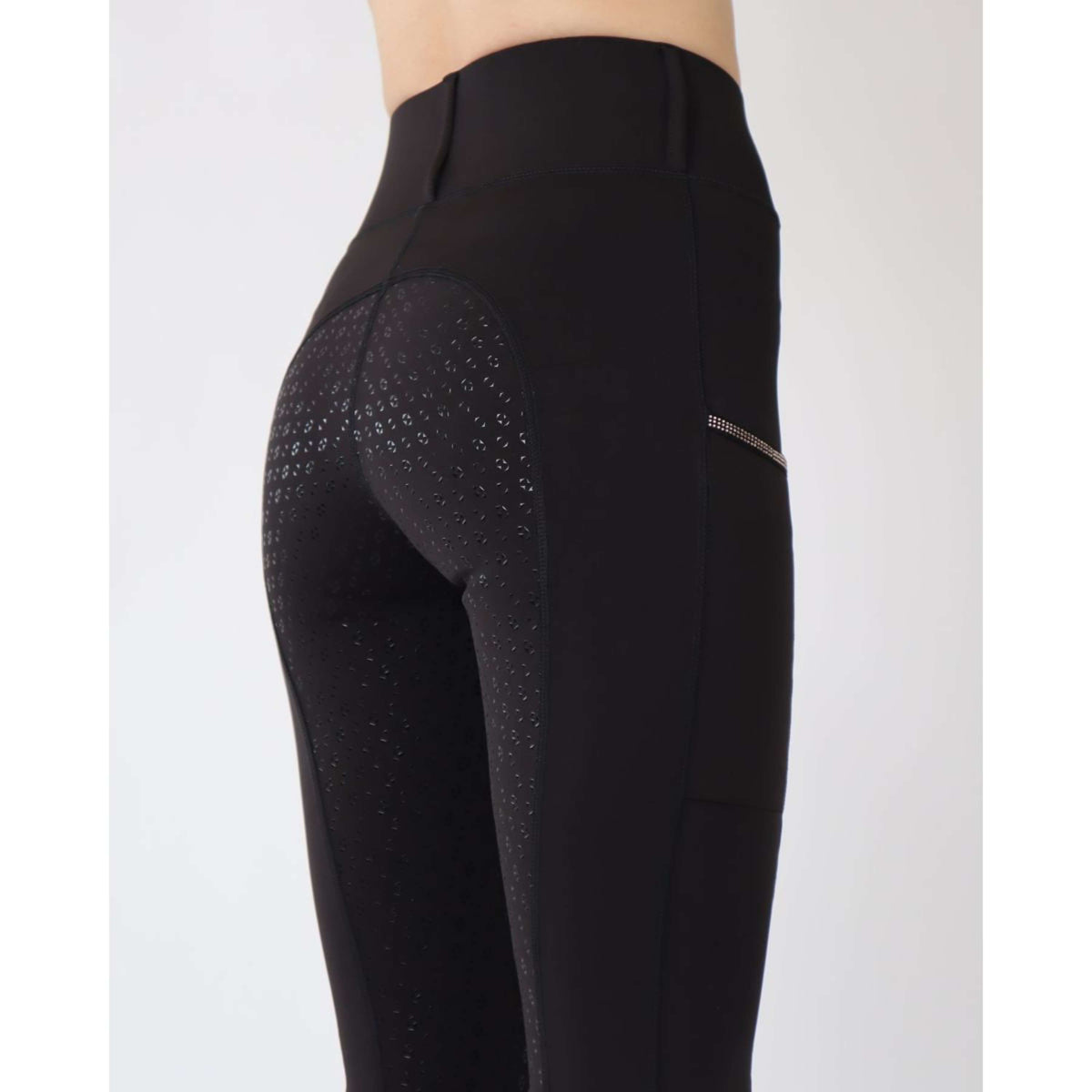 Rebel Pull On Rijlegging Crystal Full grip Zwart