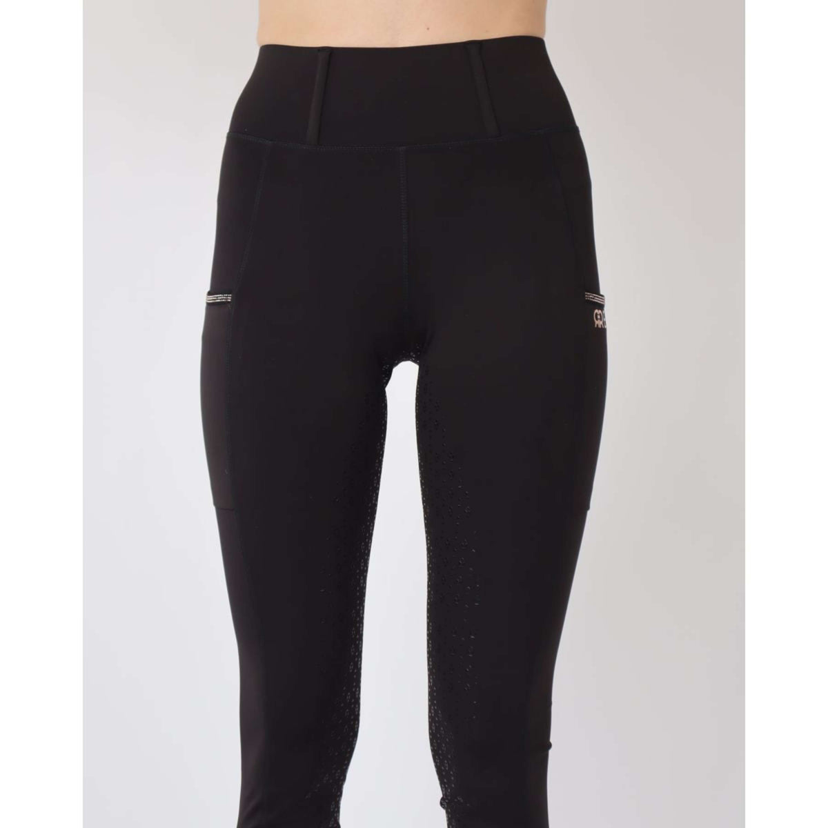 Rebel Pull On Rijlegging Crystal Full grip Zwart