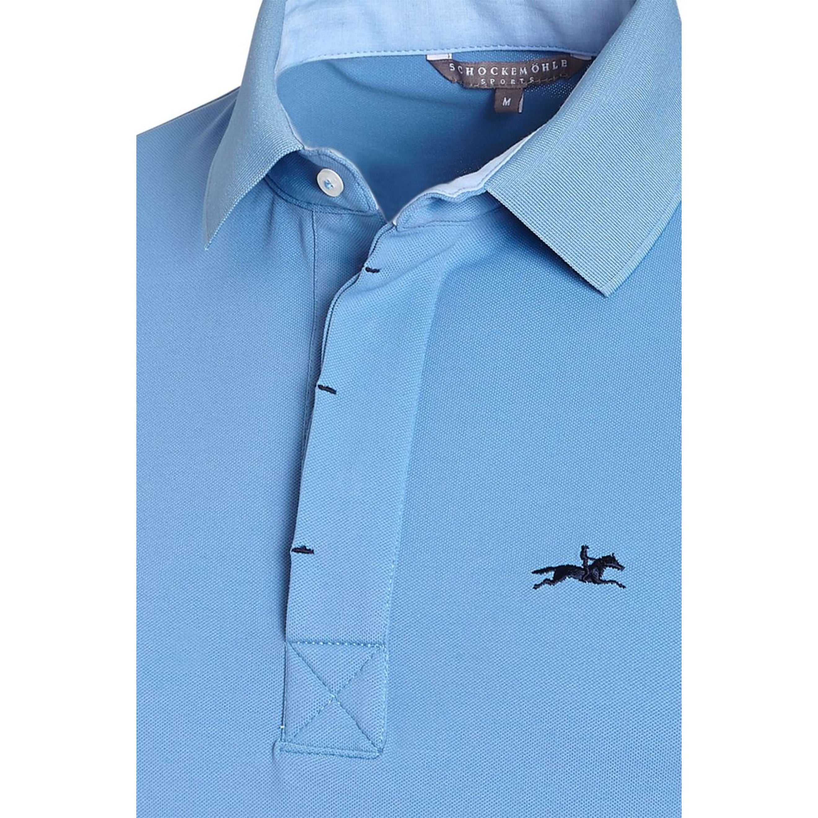 Schockemöhle Poloshirt Marvin Cloud Blue Schockemöhle Poloshirt Marvin Cloud Blue