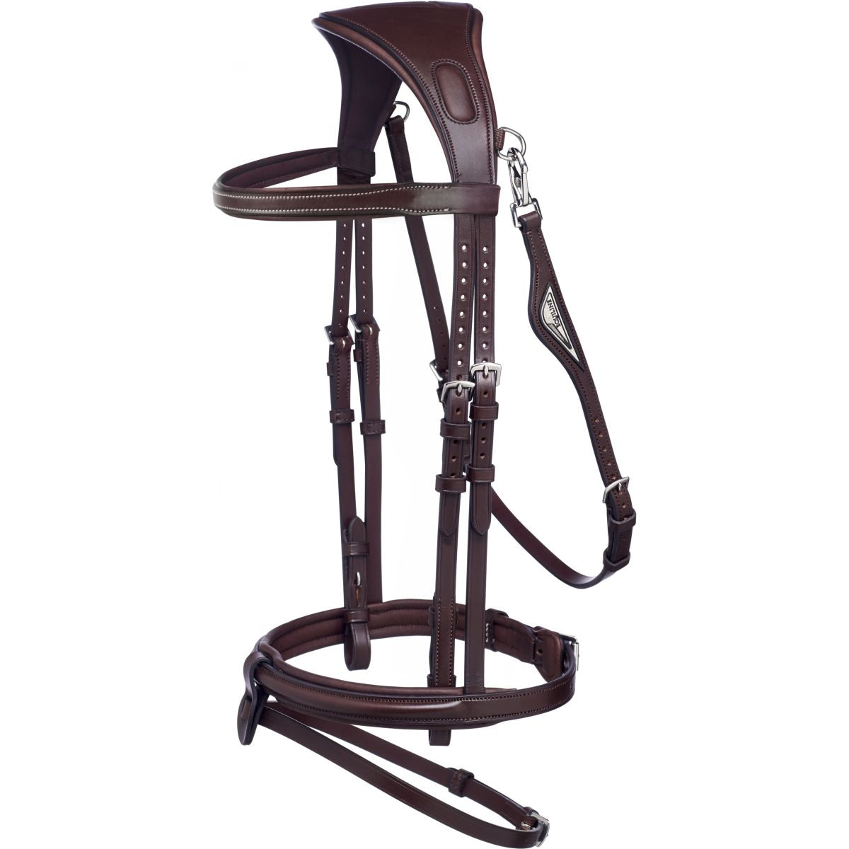 Equiline Hoofdstel JP Anatomisch Bruin