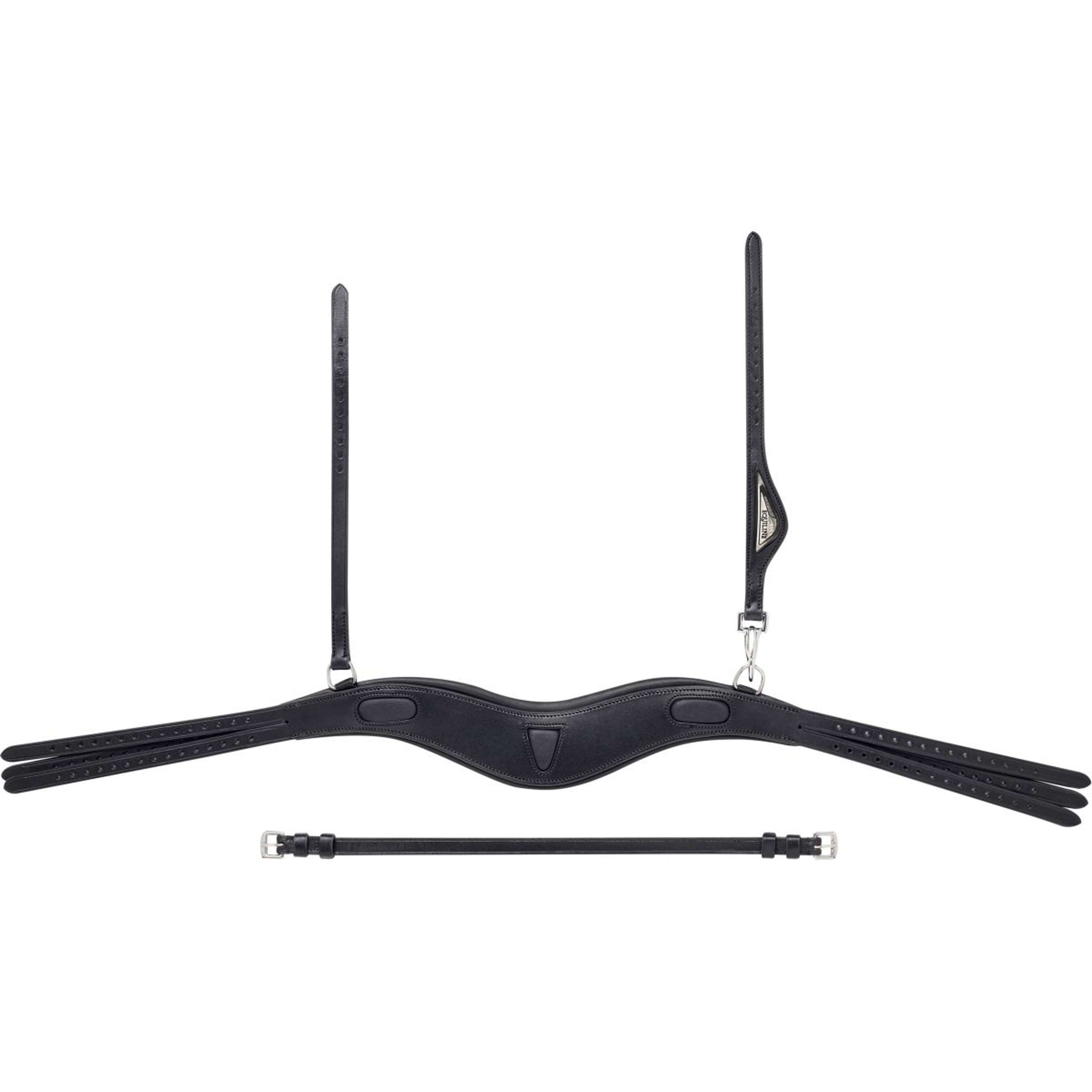 Equiline Kopstuk Light Anatomisch 3 Tie Zwart Equiline Kopstuk Light Anatomisch 3 Tie Zwart