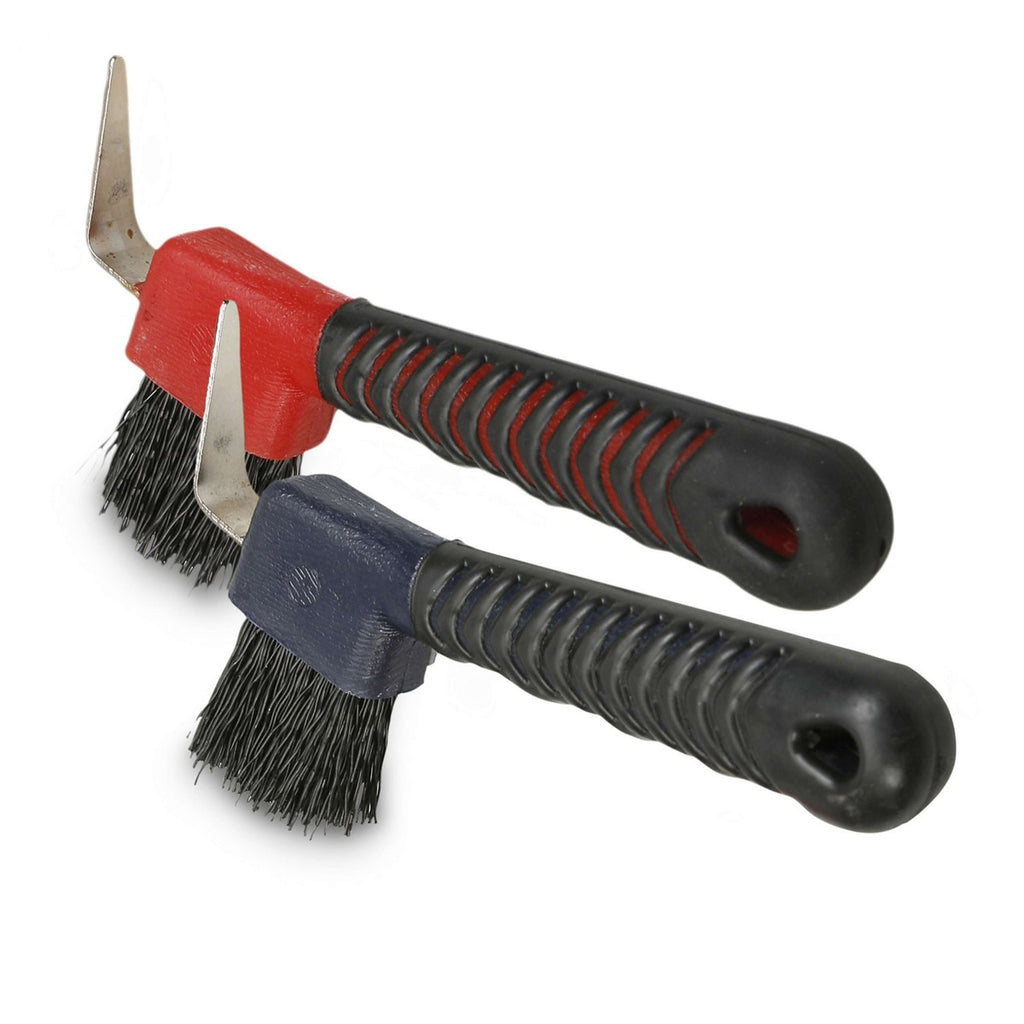 Sectolin Softgrip Hoevenkrabber Met Borstel