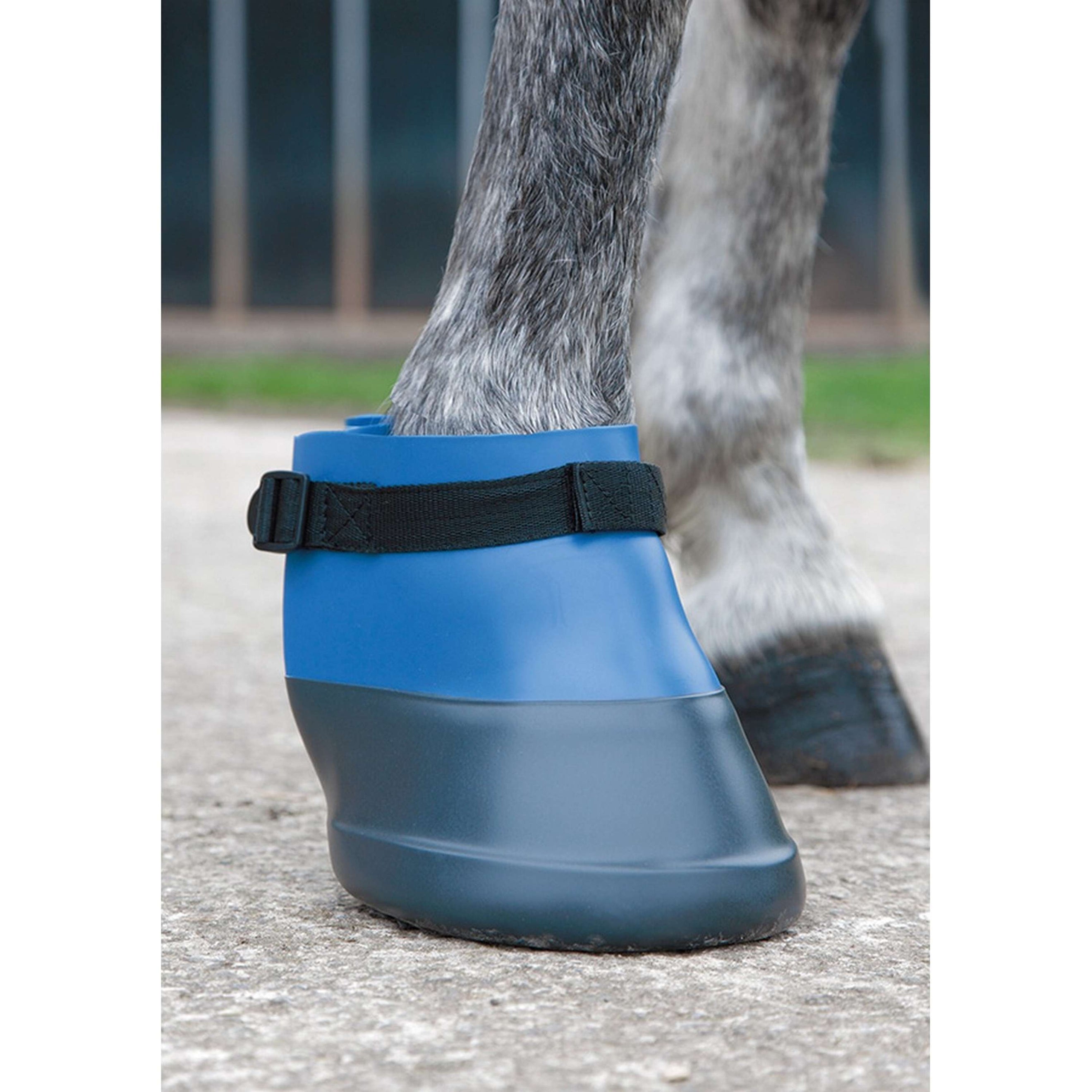 Shires Hoefschoen Rubber Blue