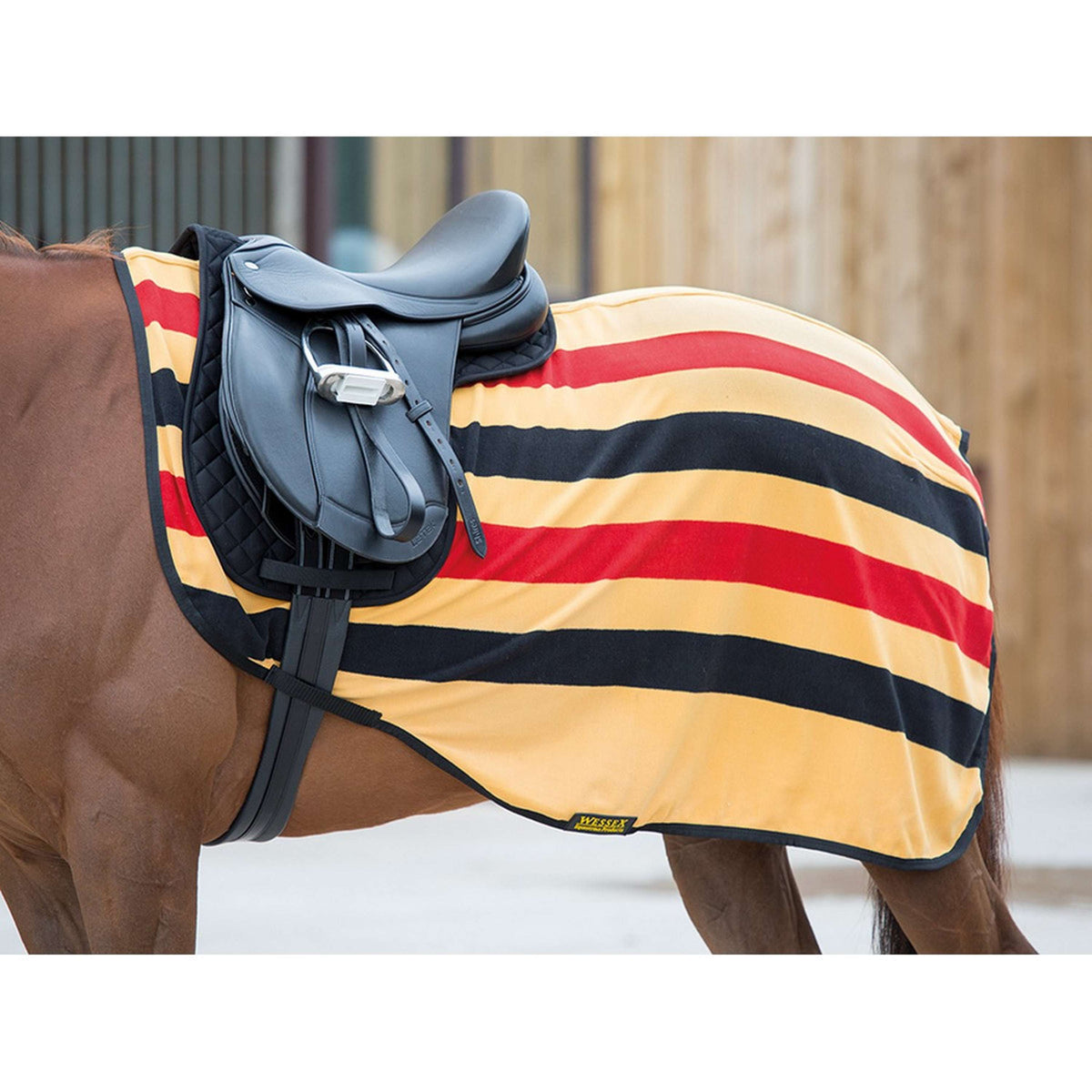 Wessex by Shires Zweetdeken Fleece Newmarket Stripe