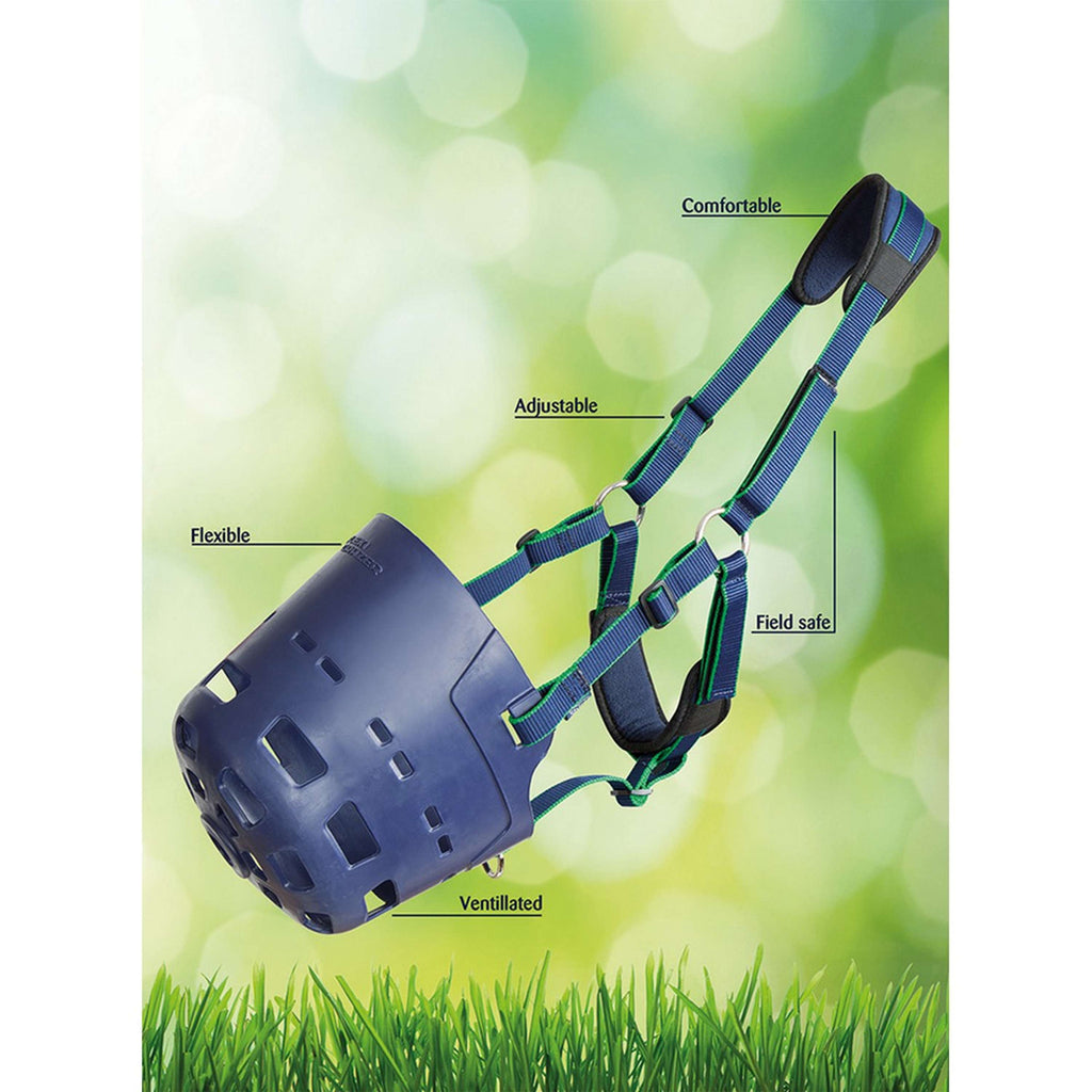 Flexi-Grazer by Shires Graasmasker Donkerblauw