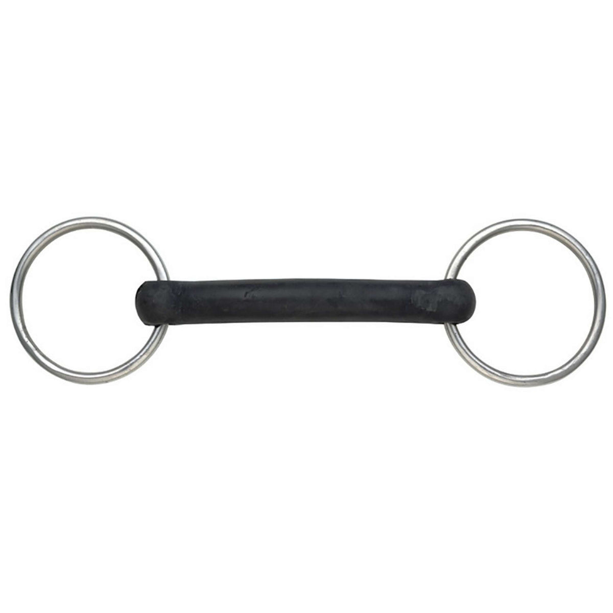 Shires Hard Rubber Bit Black