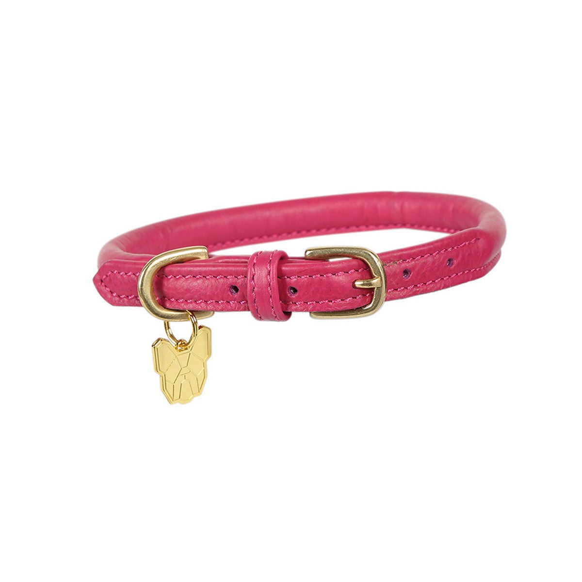 Digby & Fox Halsband Rondgenaaid Roze