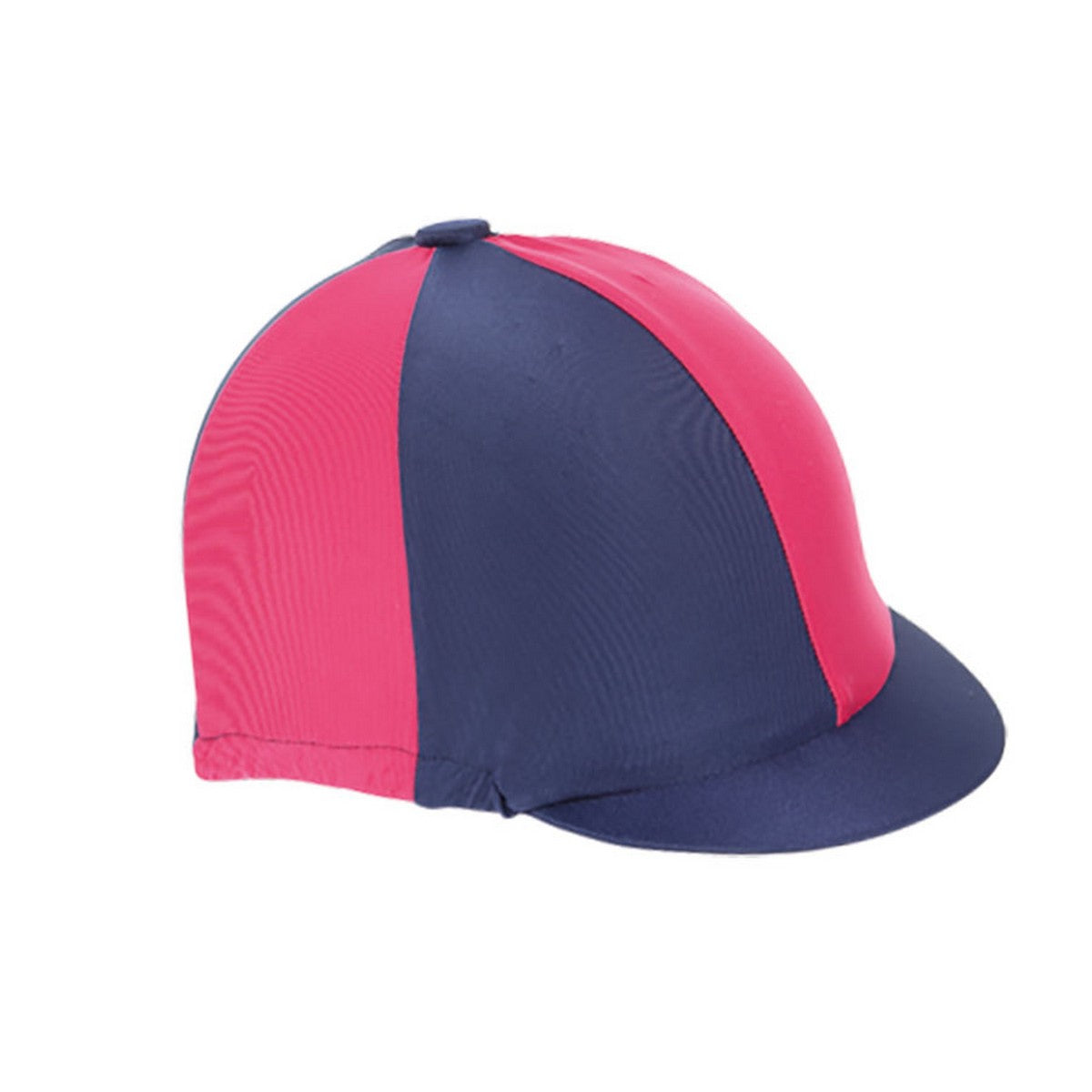 Shires Cap Cover Navy/Raspberry