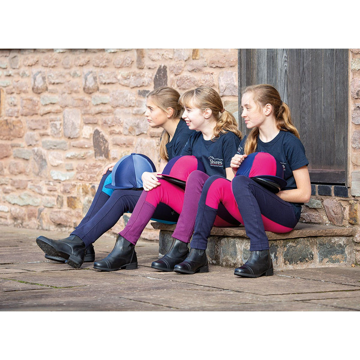 Wessex Jodhpur Rijbroek Two Tone Paars/Roze