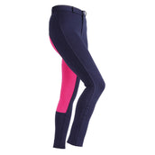 Wessex Jodhpur Rijbroek Two Tone Navy/Roze