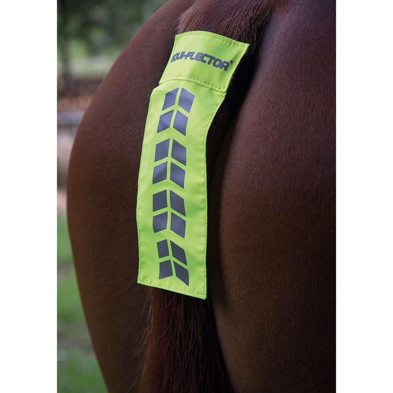 Equi-Flector by Shires Staartband Mesh Reflecterend Yellow