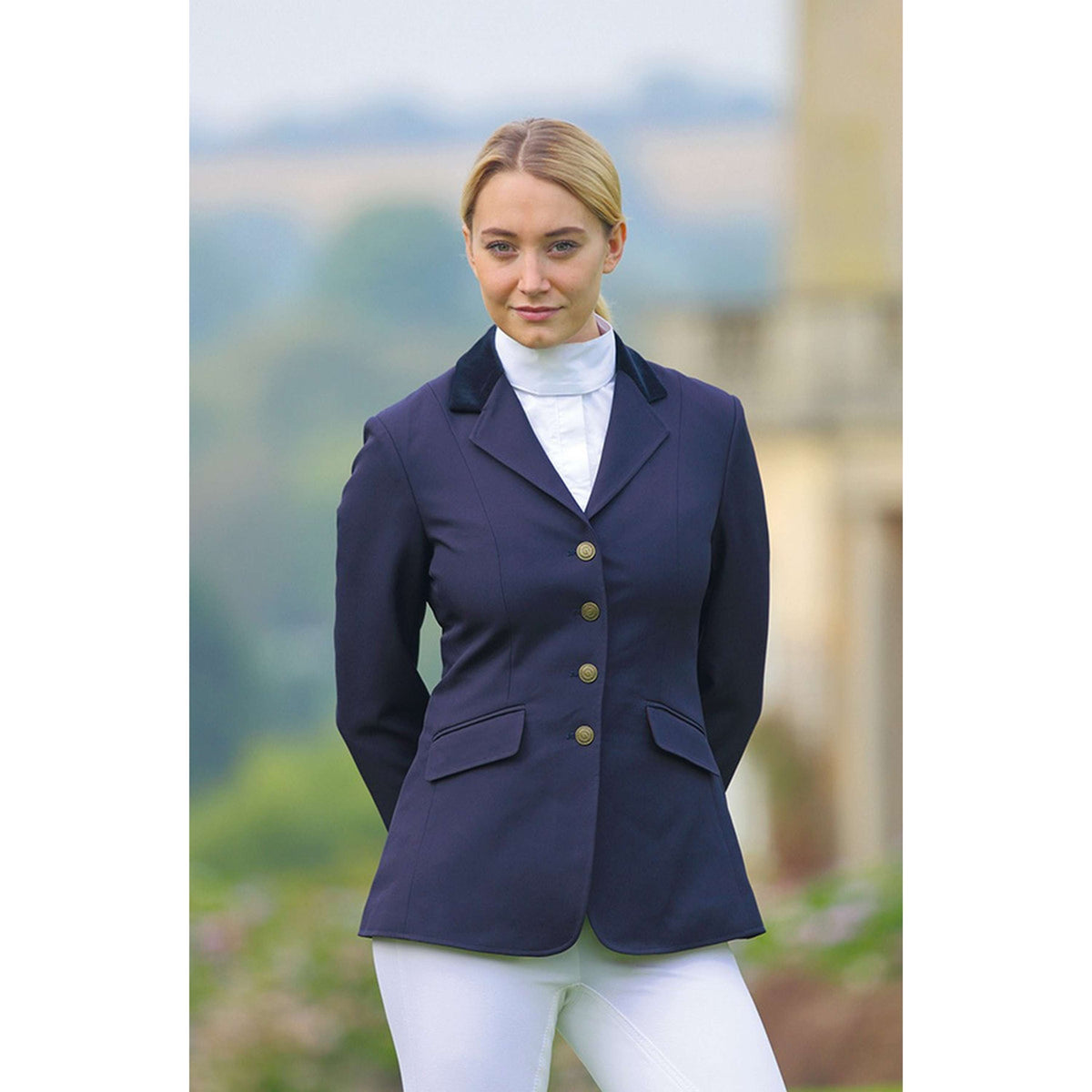 Shires Wedstrijdjasje Aston Ladies Navy