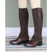 Moretta Korte Chaps Suede Brown