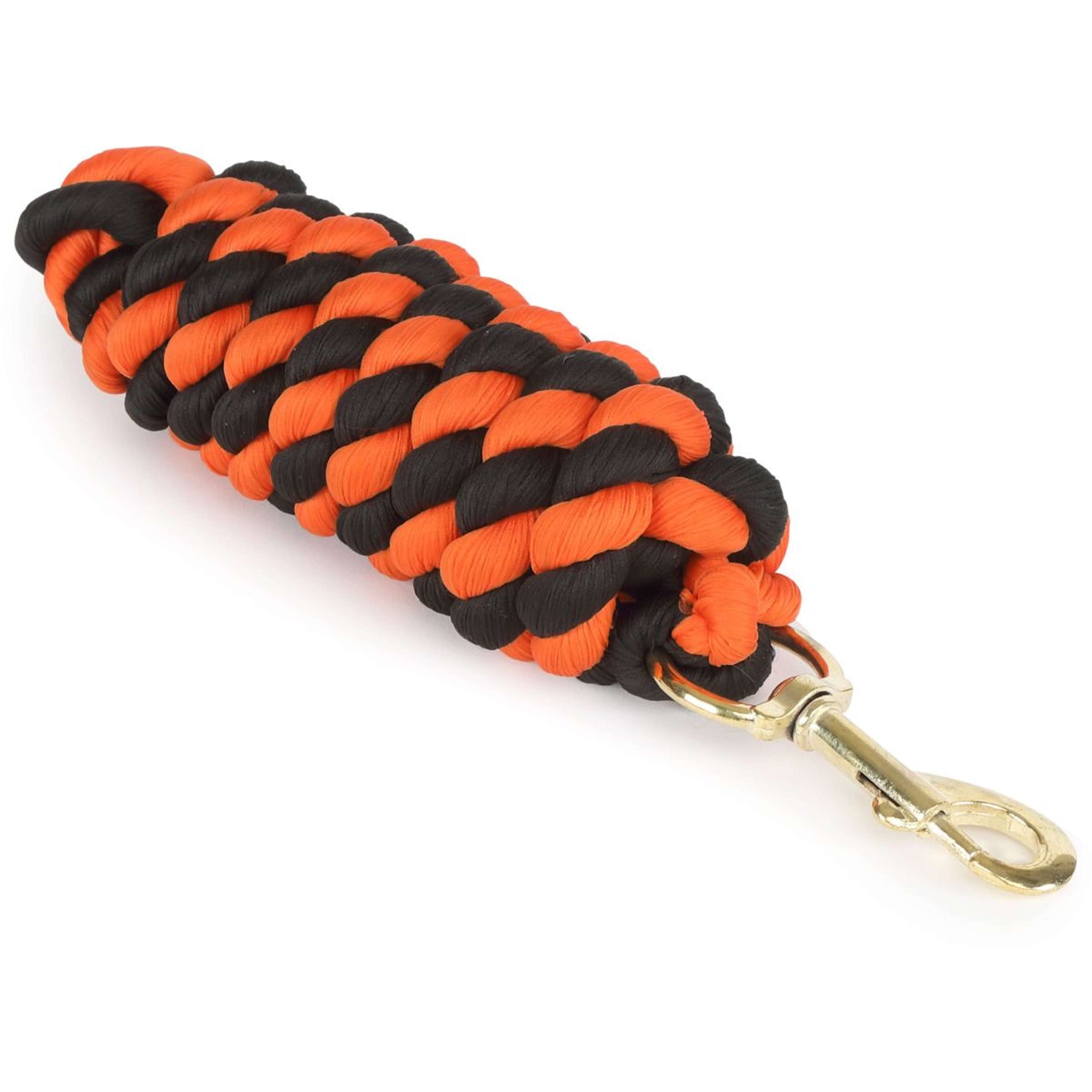 Shires Halstertouw Oranje/Zwart Shires Halstertouw Oranje/Zwart