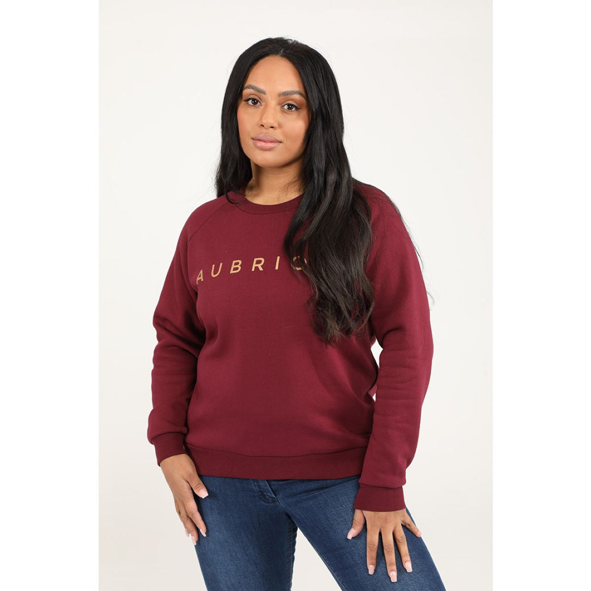 Aubrion by Shires Sweatshirt Boston Dames Wine