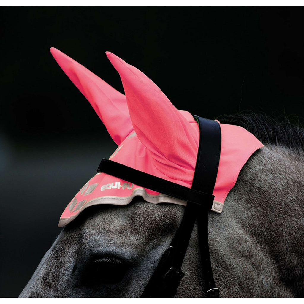 Equi-Flector by Shires Oornetje Reflecterend Fluor Roze