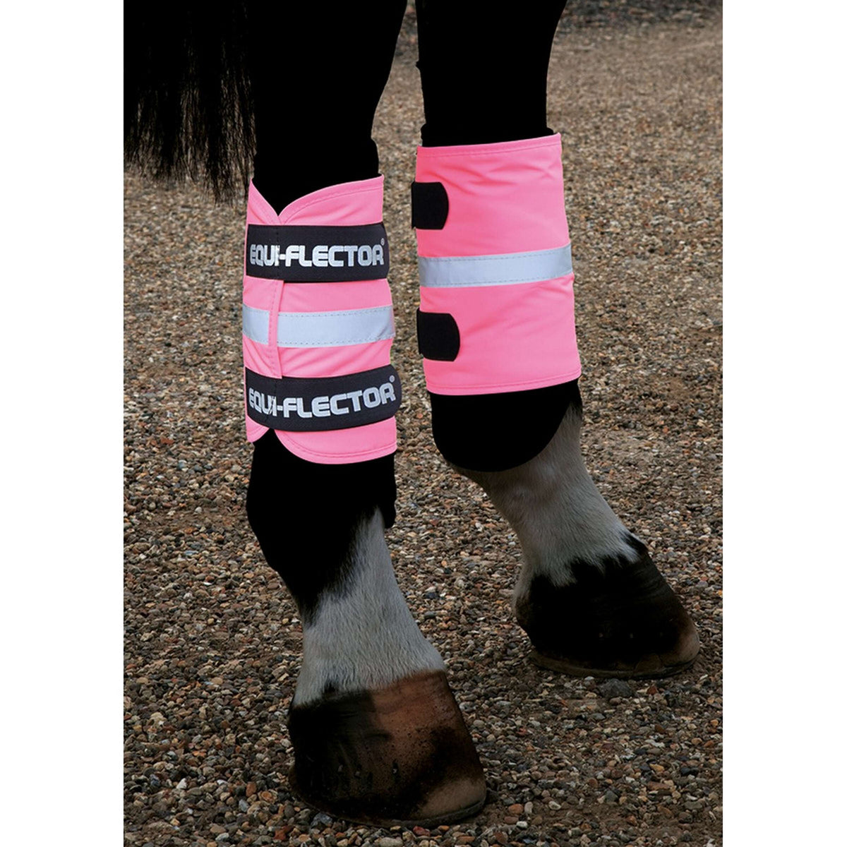 Equi-Flector Arm/been band Reflecterend Roze