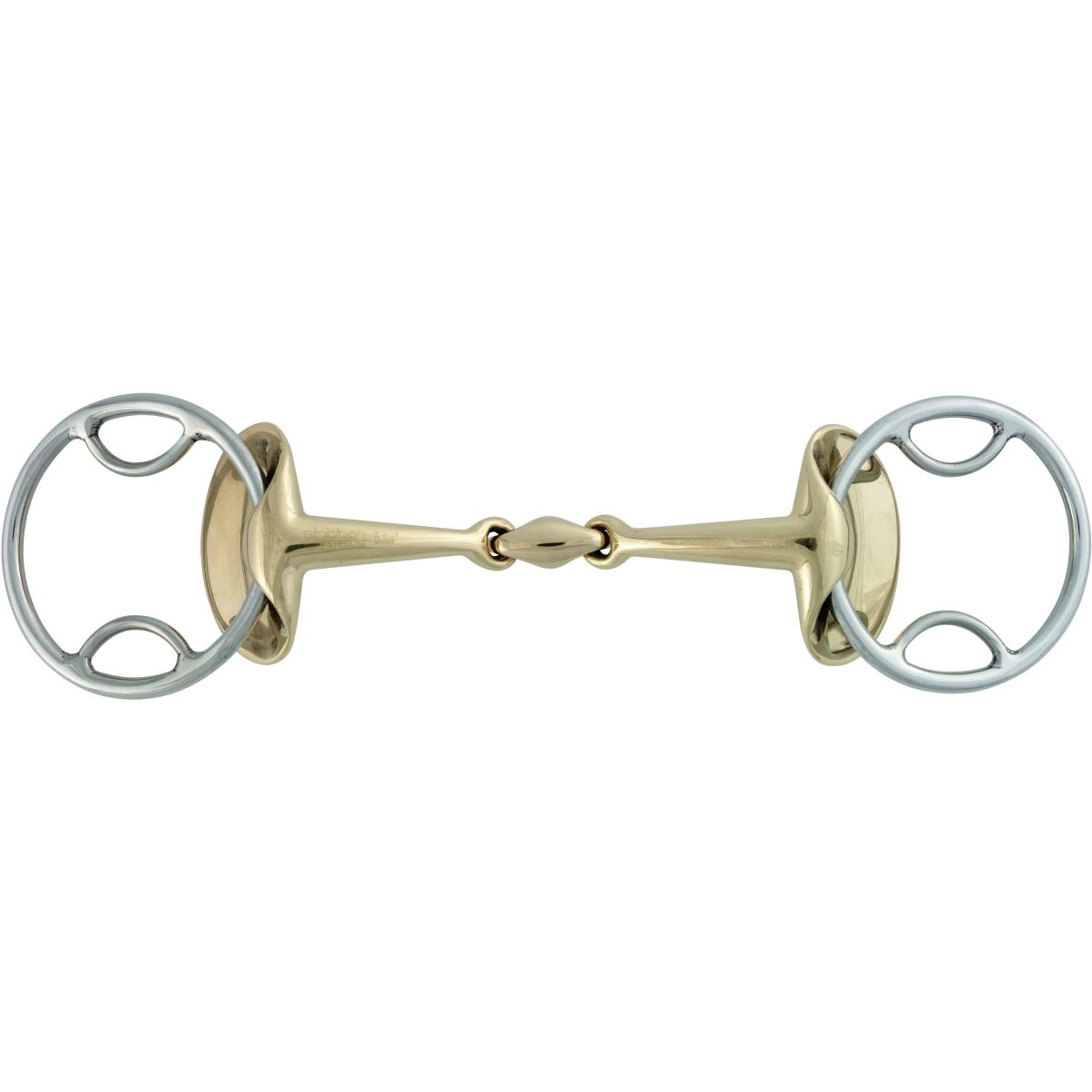 Stübben Golden Wings 4in1 Trens Dubbelgebroken Sweet Iron Stübben Golden Wings 4in1 Trens Dubbelgebroken Sweet Iron