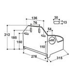 Suevia Beschermbeugel voor Drinkbakken Model 130P, 340