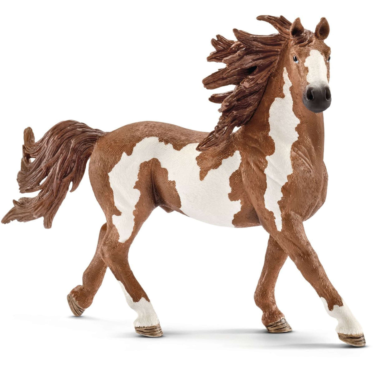 Schleich Figuur Farm World Pinto Hengst Bruin/Wit