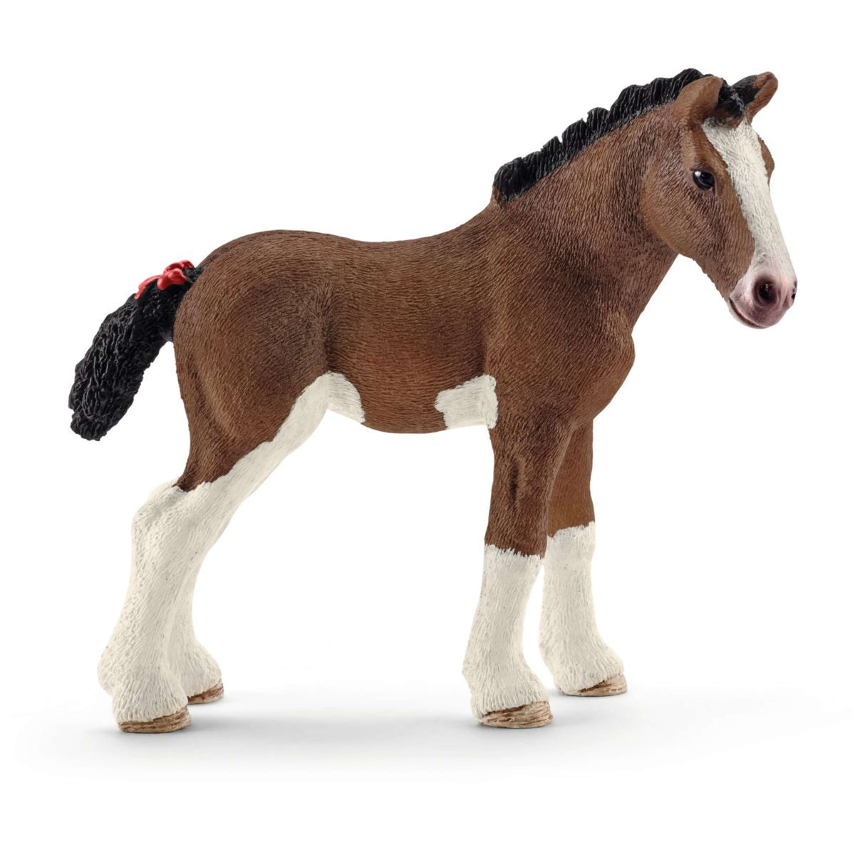 Schleich Figuur Farm World Clydesdale Veulen Bruin