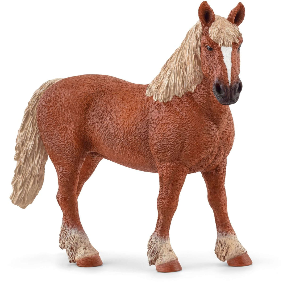 Schleich Figuur Farm World Belgisch Trekpaard Bruin