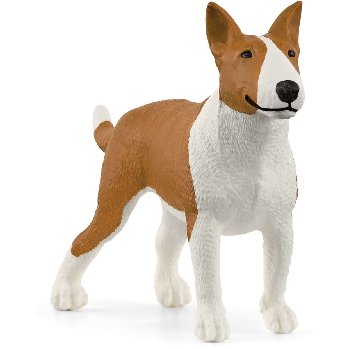 Schleich Figuur Farm World Bull Terrier Bruin/Wit