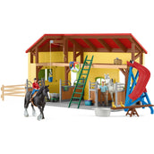 Schleich Playset Farm World Paardenstal Geel/Rood