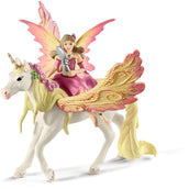 Schleich Figuur bayala Feya Met Pegasuseenhoorn Roze/Geel