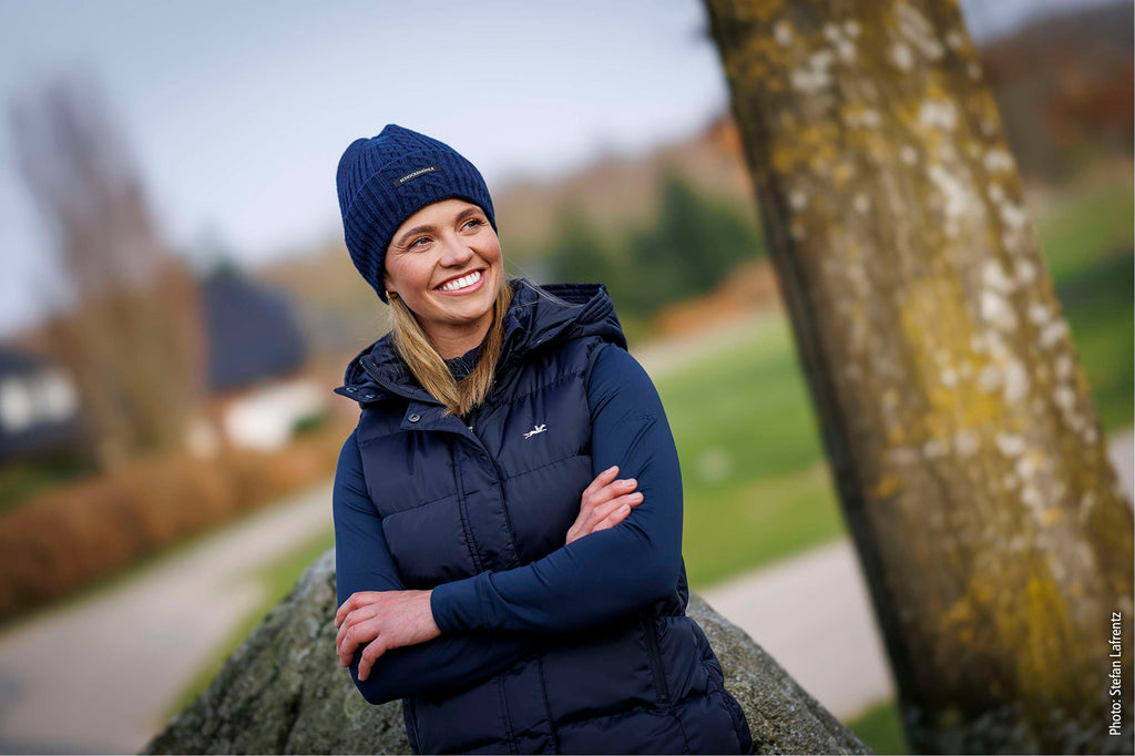 Schockemöhle Lange Bodywarmer SPTilly Donker Navy