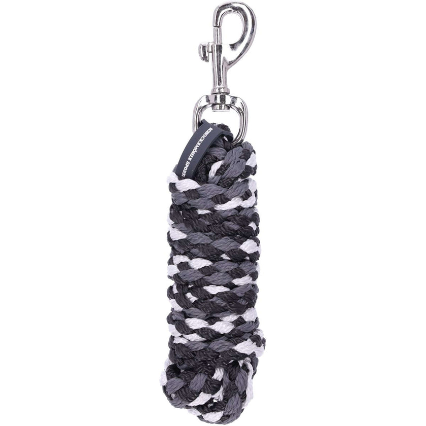 Schockemöhle Halstertouw SP Soft Style met Musketonhaak Dark Grey/Grey/Silver